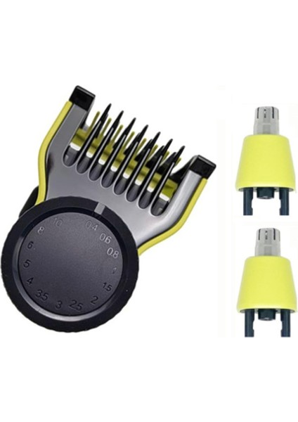 3pcs Yedek Burun Kafa Düzeltme Philips Norelco Bir Blade QP2520 QP2530 QP2630 QP2620 Ayarlanabilir Kılavuz Tarağı (Yurt Dışından)