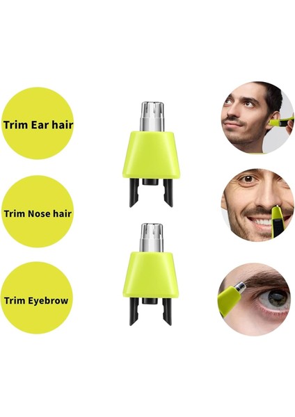 3pcs Yedek Burun Kafa Düzeltme Philips Norelco Bir Blade QP2520 QP2530 QP2630 QP2620 Ayarlanabilir Kılavuz Tarağı (Yurt Dışından) indirimleri