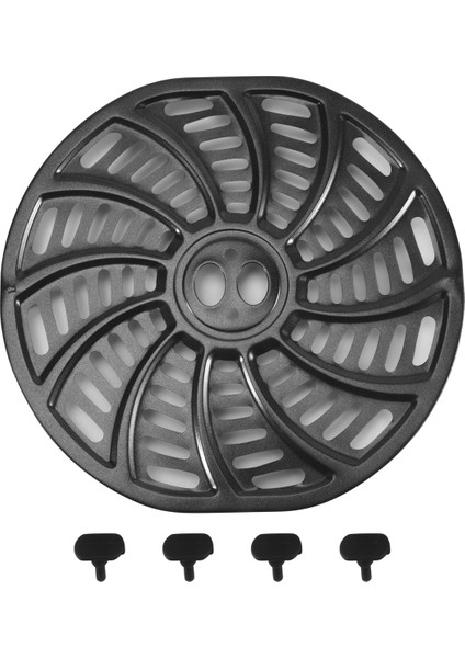 Gourmia GAF698/GAF686 Için Hava Fritöz Grill Tepsisi 6qt Hava Fritözü Yapışmaz Hava Fritöz Izgara Pan Kırbaz Plaka Bulaşık Makinesi Güvenli (Yurt Dışından)