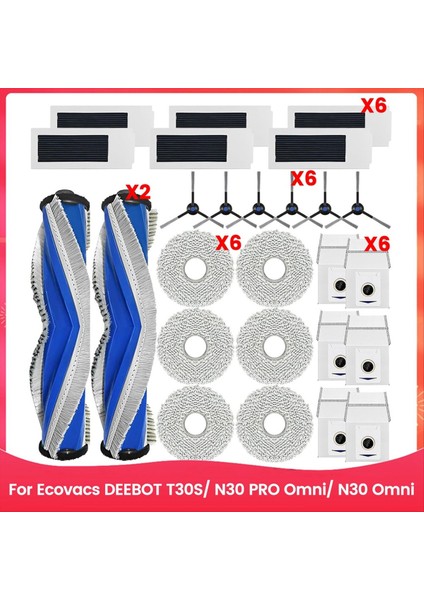 Ecovacs Deebot T30S/ N30 Pro Omni/ N30 Omni Robot Süpürge Için (Yurt Dışından)