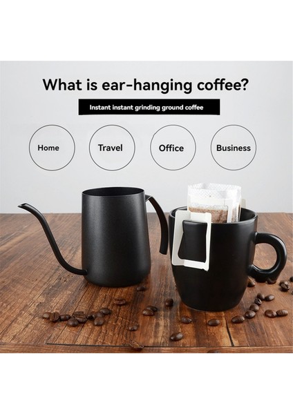 50 Pcs Taşınabilir Kahve Filtre Kağıt Torba Asılı Kulak Yan Damla Kahve Çantası Tek Kullanımlık Taşınabilir Damla Filtreler Çanta (Yurt Dışından) modelleri