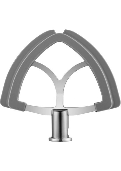 Kitchenaid Için Kenar Çırpıcı 4.5-5 Quart Tilt Head Stand Mikser Silikon Kenar Sıyırıcı ile Paslanmaz Kürek Eki (Yurt Dışından)