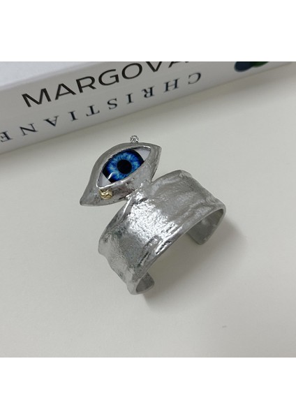 Mavi Göz Pırlantası Bileklik (Yurt Dışından)