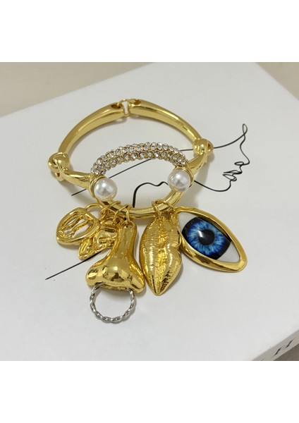 Beş Duvarlı Serisi: Burun, Göz, Dudağım Bileklik&bilezik (Yurt Dışından) fırsatları