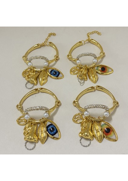 Beş Duvarlı Serisi: Burun, Göz, Dudağım Bileklik&bilezik (Yurt Dışından) indirimleri