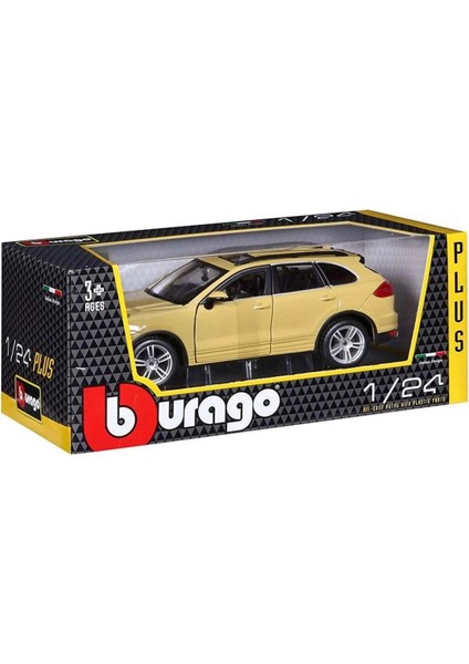 Bburago 1:24 Porsche Cayenne Turbo Plus Sarı Model Araba modelleri