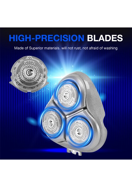 Philips Shaver Hq9 Yedek Kafa AT751 HQ8240 HQ8250 HQ9070 HQ9160 HQ9170 HQ9190 Tıraş Alın (Yurt Dışından) indirimleri