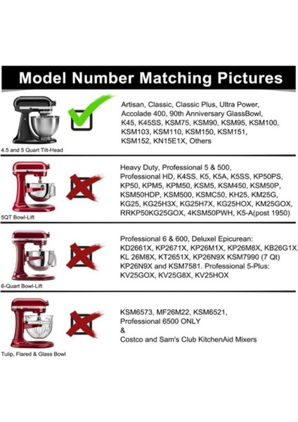Kitchenaid Için Kenar Çırpıcı 4.5-5 Quart Tilt Head Stand Mikser Silikon Kenar Sıyırıcı ile Paslanmaz Kürek Eki (Yurt Dışından) fırsatları
