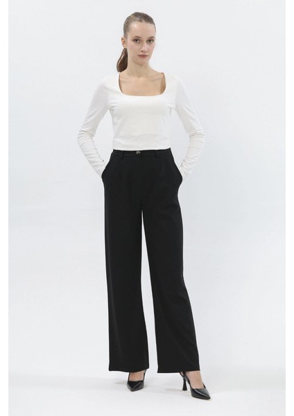 Kadın Kanvas Pantolon 25K0101K1