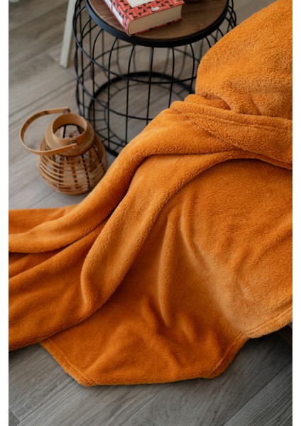 Duru-Home Welsoft Tv Battaniyesi 120×170 – Ekstra Soft & Yumuşak – Hardal fiyatları