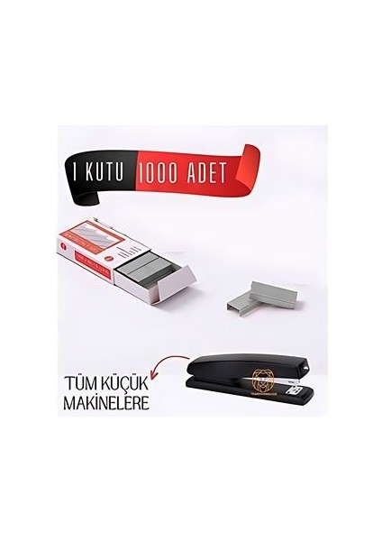 1 Kutu 1.000 Adet Küçük Zımba Teli