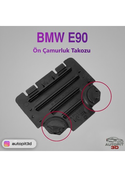 Bmw E90 Ön Çamurluk Takozu