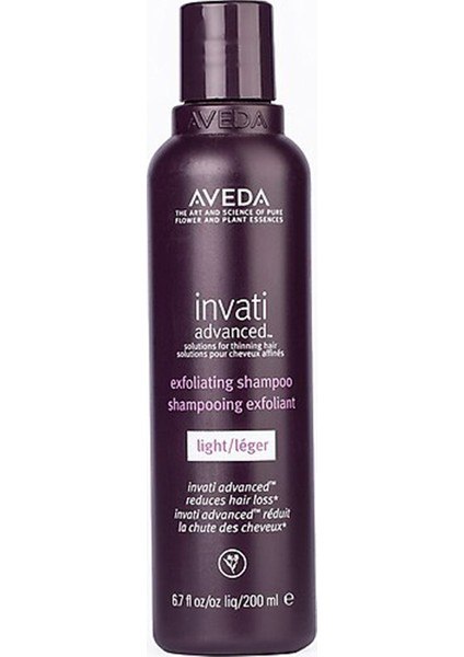Invati Advanced Şampuan Light 200ML fiyatları