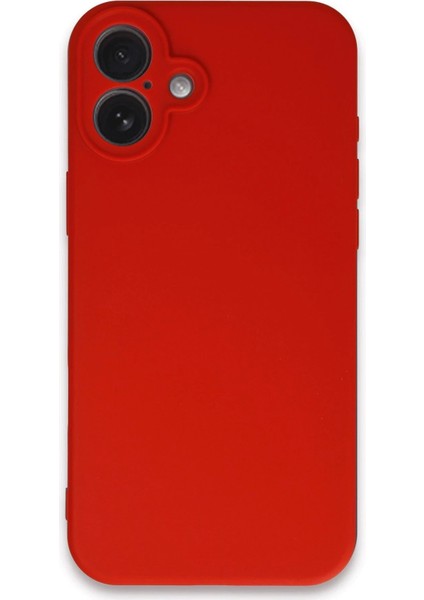 iPhone 16 Kılıf First Silikon - KIRMIZI-(5796) - I18H87N6-0A85VS fırsatları