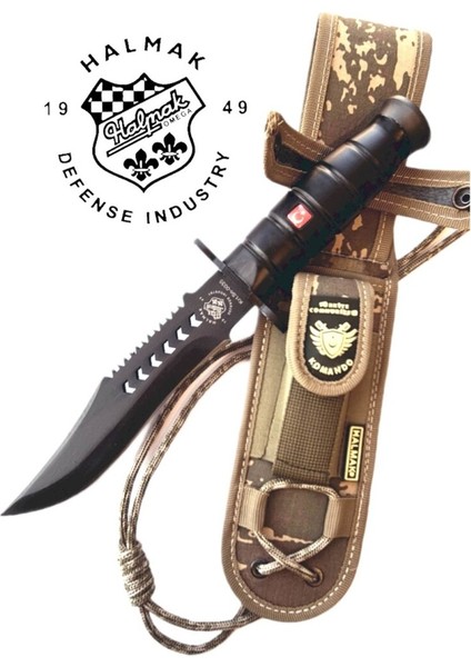 Siyah Polimer Saplı Isme Özel Yazılı CK75 / ST60 Kalite Paslanmaz Çelik Outdoor Bıçak modelleri