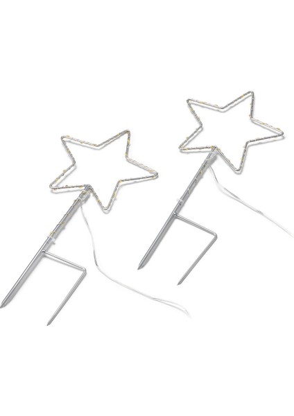 Led’li Bahçe Süsü, Yıldız, 2 Adet, Küçük fiyatları