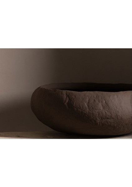 Earth Dekoratif Kase Kahve 43X39X15CM fiyatları