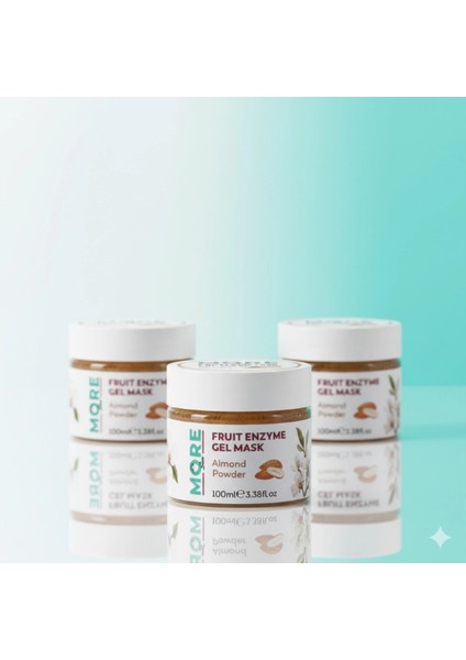 Badem Özlü Doğal Peeling - Fruit Enzyme Gel Mask 3 Adet fiyatları