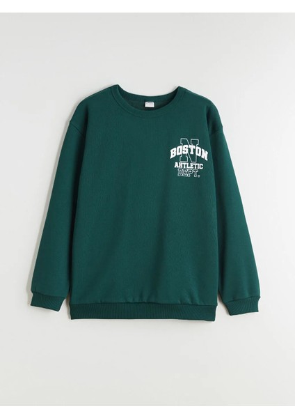 Lcw Kids Yeşil Bisiklet Yaka Baskılı Erkek Çocuk Eşofman Takım fiyatları