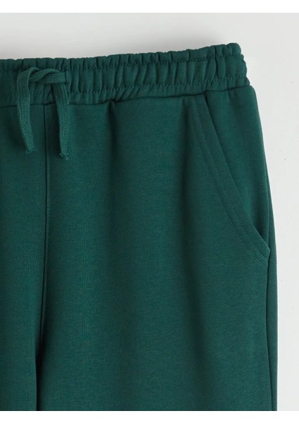 Lcw Kids Yeşil Bisiklet Yaka Baskılı Erkek Çocuk Eşofman Takım fırsatları