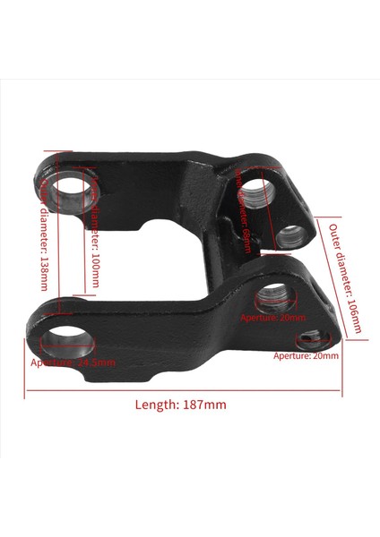 132523 Elektrikli Forklift Palet Kamyon Parçaları Bt LPE200/LWE200 Için Tekerlek Braketi Taşıma (Yurt Dışından) fiyatları