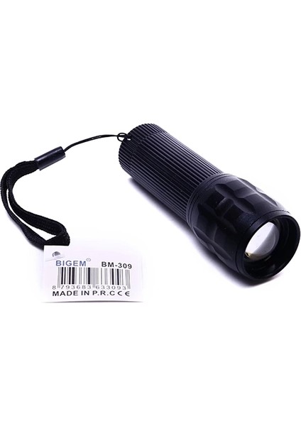 Buğz Zoom Odaklamalı El Feneri Bigem BM-309