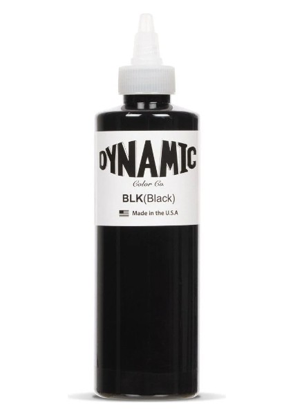 Dynamic black Tattoo Ink 8 oz (240 ML) – Profesyonel Siyah Dövme Boyası, Vegan & Made In Usa fiyatları