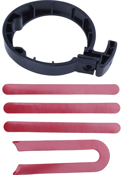 Scooter Ön Tüp Kök Katlama Paket Sigorta Çemberi Xiaomi Mijia M365 ve Ön Arka Tekerlek Lastiği Yansıtıcı Çıkartma (Yurt Dışından)