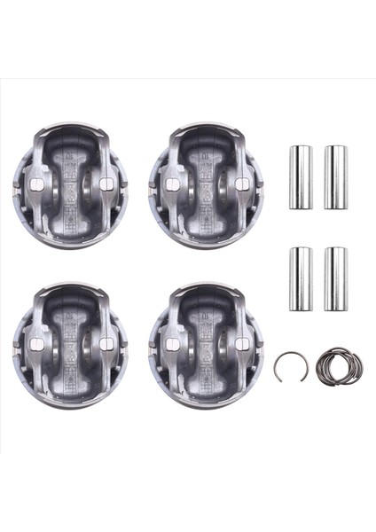 4pcs /lot Araç Motoru Piston Kiti Genesis Için G70 Kia Optima Sorento Hyundai Santa Sonata 2015-2021 23410-2G450 234102G450 (Yurt Dışından)