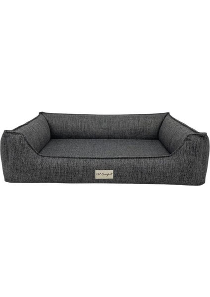 Delta Varius Koyu Gri Köpek Yatağı Xl 80X105CM fiyatları