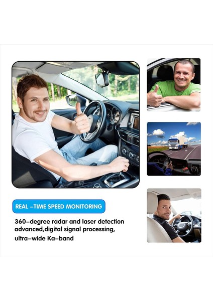 Arabalar Için Radar Dedektörü Otomatik 360 Derece Şehir/karayolu Modu Sesli Arabalar Için Sürüş Yardımları C C Için (Yurt Dışından) modelleri