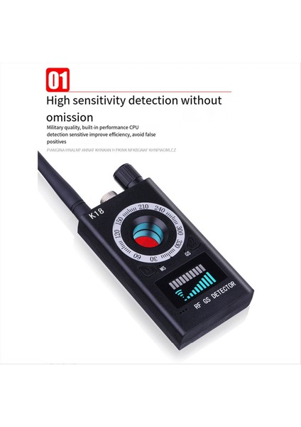 Dedektörü Kızılötesi Lazer Taraması Gelişmiş Hata ve Dedektörü Anti-Gps Konum Sinyali (Yurt Dışından) fiyatları