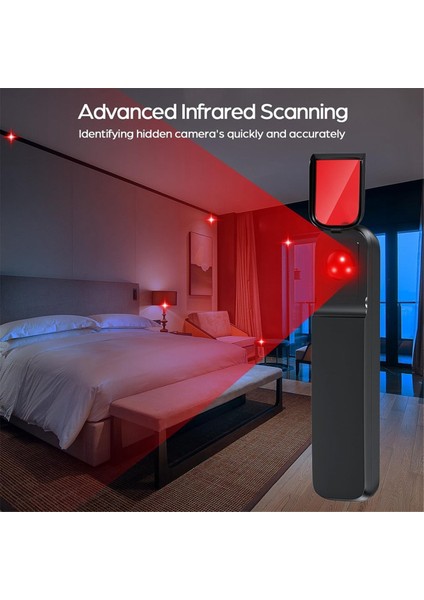 Dedektörü Mini Anti-Peek ve Dinlenme Dedektörü Taşınabilir Rf Sinyal Tarayıcısı Böcek Dedektörü (Yurt Dışından) fırsatları