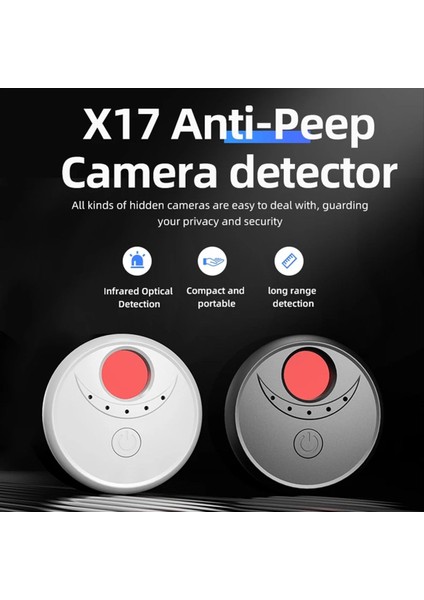 Konumlandırma Dedektörü X17 Dedektörü Yeni Kızılötesi Anti-Peeping Kablosuz Sinyal Hotel Anti-Peeping (Siyah) (Yurt Dışından) fiyatları