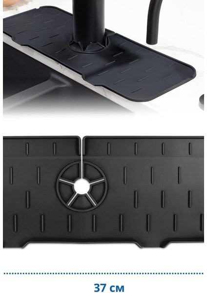 Mutfak Banyo Lavabo Kenarı Silikon Matı Silikon Musluk Su Sıçrama Önleyici fiyatları