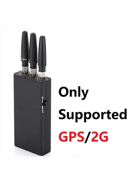 Taşınabilir Gps Sinyal Engelleyici Wifi Kamera Sinyal Bulucu Gps Konumlandırma ve Izleme Yalnızca Desteklenen Gps ve 2g (Yurt Dışından) indirimleri