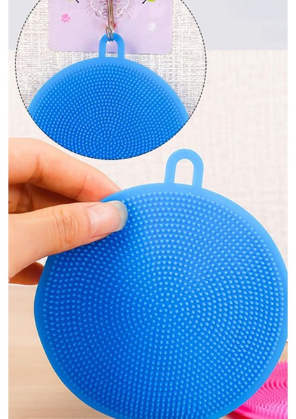 Silikon Bulaşık Yıkama Fırçası Meyve Sebze Temizleme Aparatı Tükenmeyen 2 Adet fiyatları