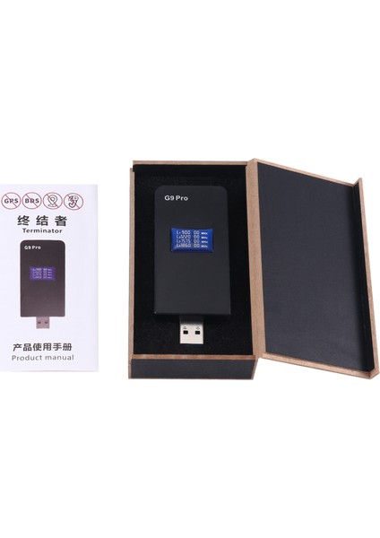 G9 Pro 4 Bant Taşınabilir Dedektör Anti-Spy 2g+3g+Gps+Gsm+Wifi Frekans Cihazı (B) (Yurt Dışından) modelleri