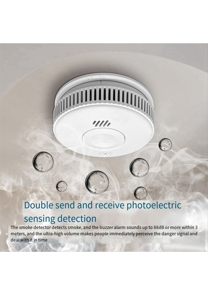 Dikey Duman Alarmları Ateş Duman Dedektörü Ticari Ev Indüksiyon Damla Alarm Böcek Ekran Tasarımı (Yurt Dışından) indirimleri