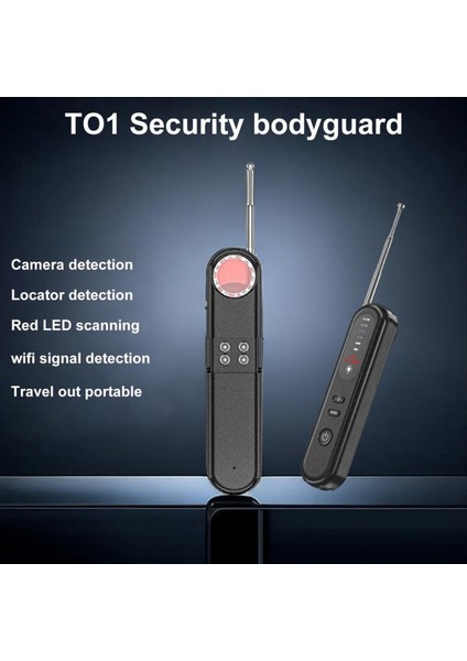 Taşınabilir LED Rf Kablosuz Kamera Dedektörü Hassasiyet Anti-Spy Kameralar Dinleme ve Gözetim Cihazları Için Bulucu (Yurt Dışından) modelleri