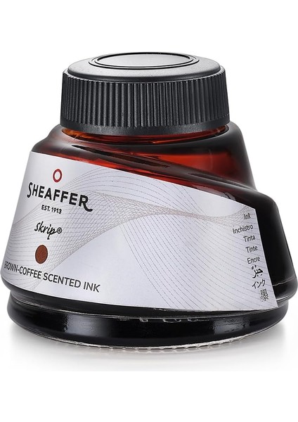 100 9374 Coffee Edition Dolma Kalem Hediye Seti – Mat Kahverengi Pvd Detaylı Dolma Kalem, Kahve Kokulu Şişe Mürekkep (50 Ml)