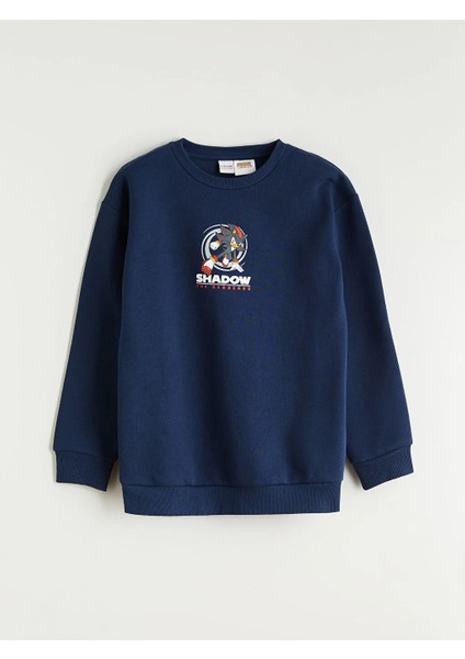 Lcw Kids Lacivert Bisiklet Yaka Sonic Baskılı Erkek Çocuk Eşofman Takım fiyatları