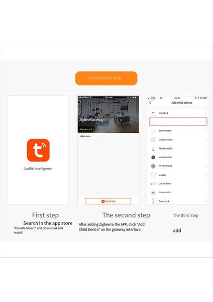 Zigbee Graffiti Duman Dedektörü Uygulaması Bildirimi Kablosuz Duman Sensörü Çok Fonksiyonlu Taşınabilir Akıllı Ateş Sensörü (Yurt Dışından)