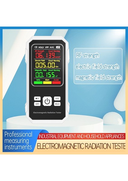 Elektromanyetik Radyasyon Dedektörü Elektrikli Manyetik Alan Test Cihazı Ses Alarmlı Rf Mukavemet Algılama Cihazı (B) (Yurt Dışından) indirimleri