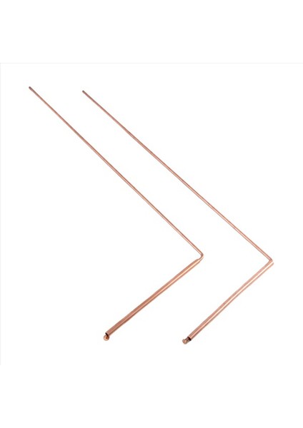 4pcs Bakır Dowsing Çubukları Manevi Divine Çubuklar Esnek Bakır Çubuk Dowsing Ruh Çubukları Sarkaçlı Kolye (Yurt Dışından) modelleri