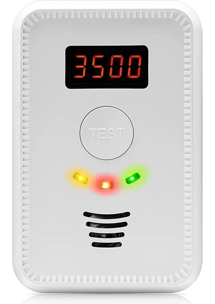 Gaz Dedektörü Doğal Gaz Dedektörü ve Mutfak Için Karbon Monoksit Dedektörü Tapma (Yurt Dışından)