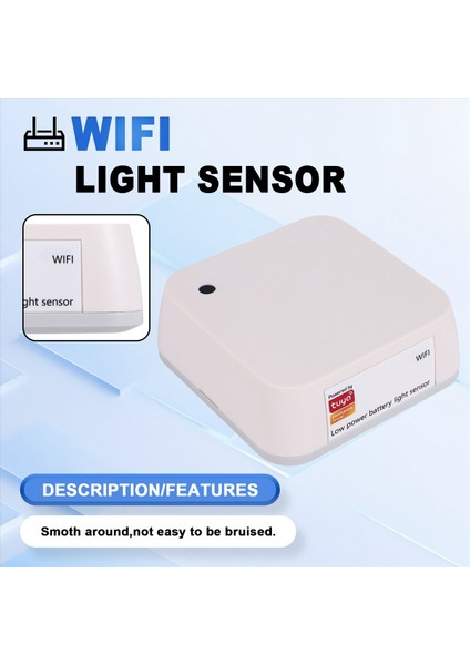 Tuya Wifi Akıllı Işık Sensörü Pil Powered Akıllı Ev Işık Akıllı Dedektör Perde Otomasyon Kontrolör (Yurt Dışından) fırsatları