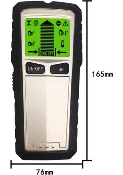 Duvar Tarayıcı 3 In 1 Saplama Sensörü Duvar Ahşap Dedektörü Işın Dedektörü Detektörü Hd LCD Ekran Ahşap Metal (Yurt Dışından) fiyatları