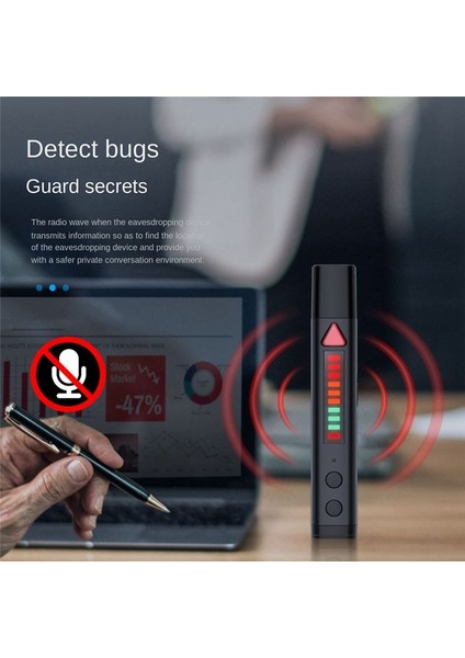 Çift Mod Rf Hata Dedektörü Anti-Fotografi Sinyal Dedektörü Gps Tarayıcı Kalem Sabit Gezgin Için Gizlilik Koruması (Yurt Dışından) fırsatları