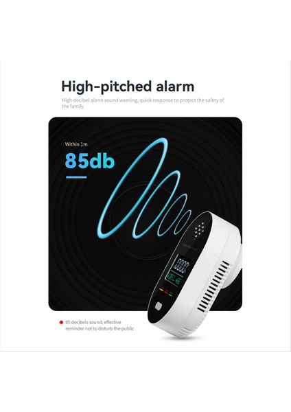 3-1 Arada Karbon Monoksit Dedektörü Sıcaklığı ve Nem Detektörü Taşınabilir Co Monoksit Alarm Gaz Dedektörü Abd Fişi (Yurt Dışından) fiyatları